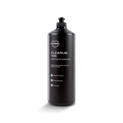 Nasiol Clearub 705 – Ultra-Fine Finishing Politur für maximalen Glanz 500g