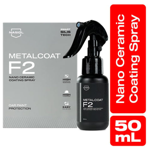 Nasiol MetalCoat F2 – Keramische Schnellversiegelung mit Easy-to-Use-Formel (50 ml)