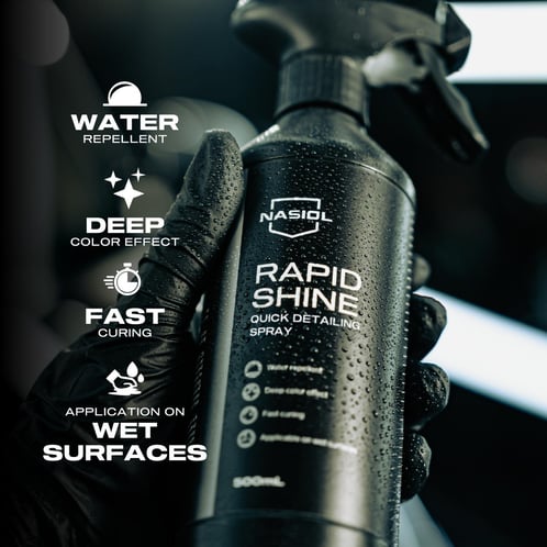 Nasiol RapidShine – 500 ml Sprühversiegelung für sofortigen Glanz und Schutz