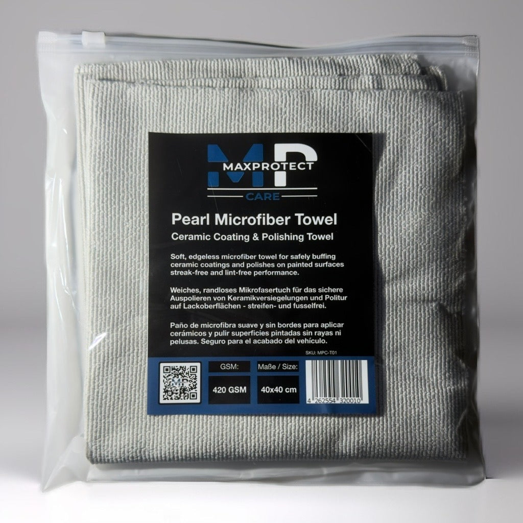 Maxprotect Care Pearl Microfiber Towel - Ceramic Coating & Polishing Towel